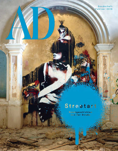 Editorial Design Street Art Supplement AD 