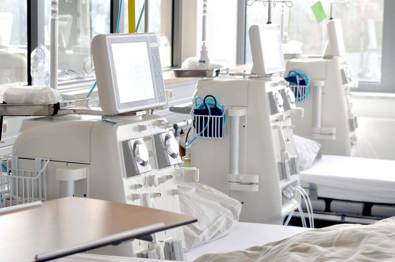 人工透析の機器