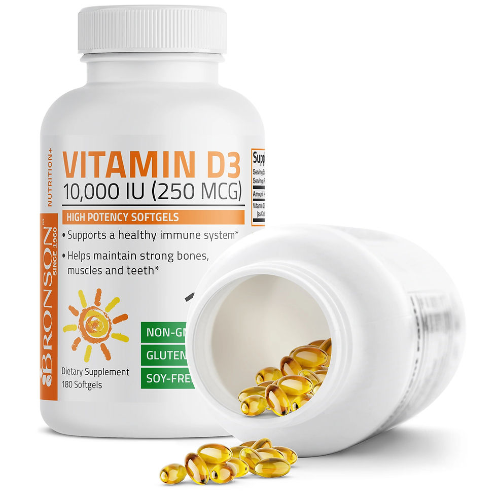 Miniatura: Vitamina D3 10,000 UI x 180