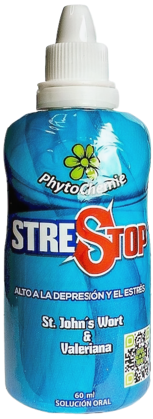 Stress Stop - St. John's Wort y Valeriana x 60ml