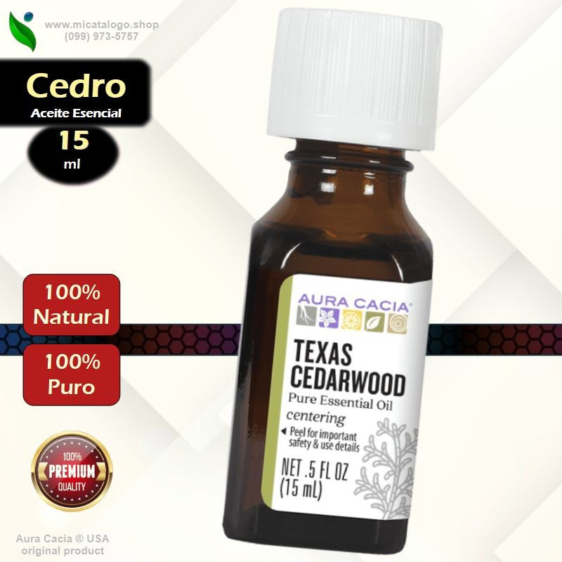 Cedro de Texas Aceite Esencial 15ml 100% Puro