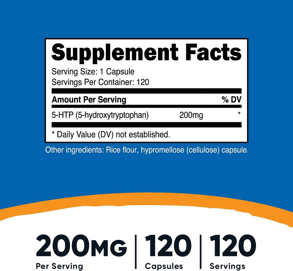 Miniatura: 5-HTP 200mg x 120