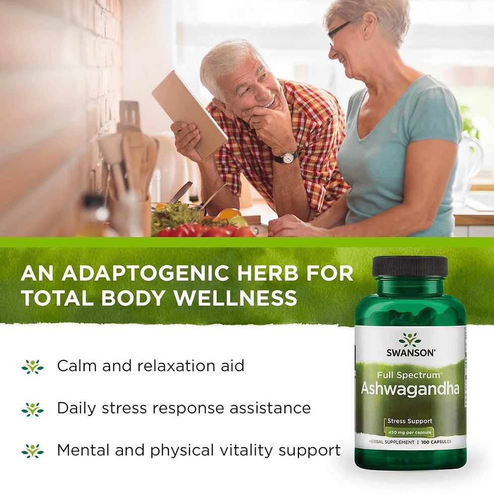 Miniatura: Ashwagandha 450mg Full-Spectrum x 100