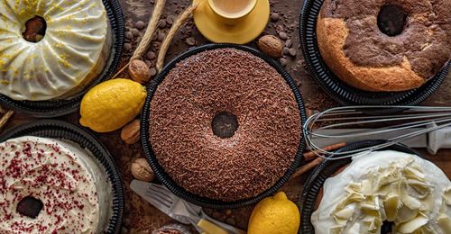 Arranged Food and Objects