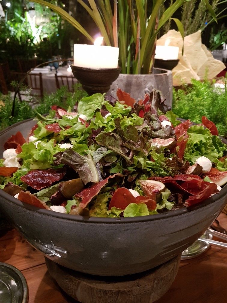 Arranged Food and Objects