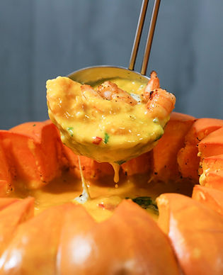 Camarão na Abóbora