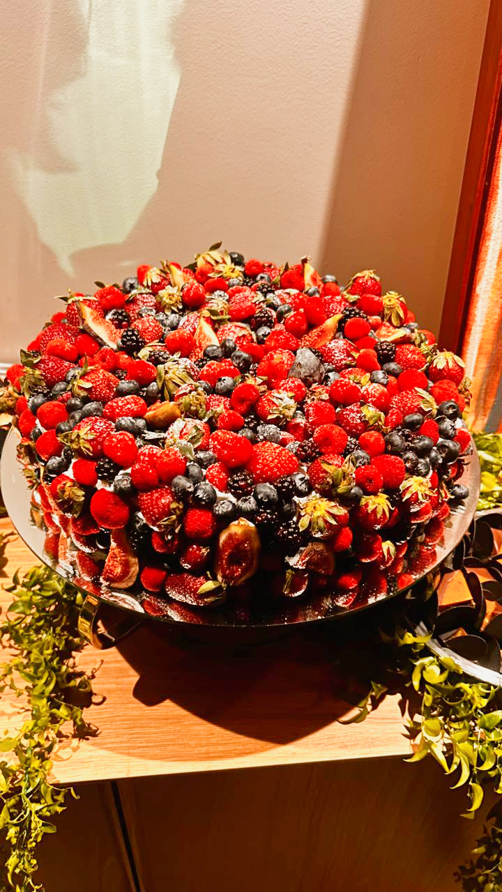 Arranged Food and Objects