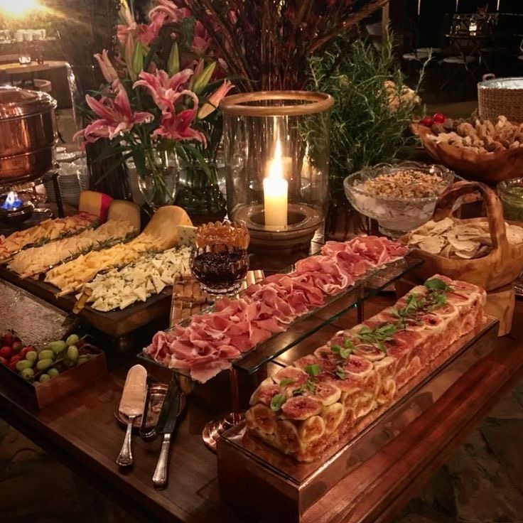 Arranged Food and Objects