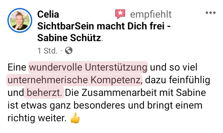 Selbstständigkeit