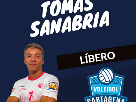 Tomás Sanabria completa la posición de líbero