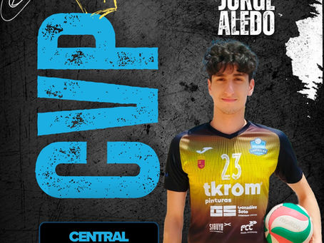 El canterano Jorge Aledo continuará su crecimiento en CVP Cartagena