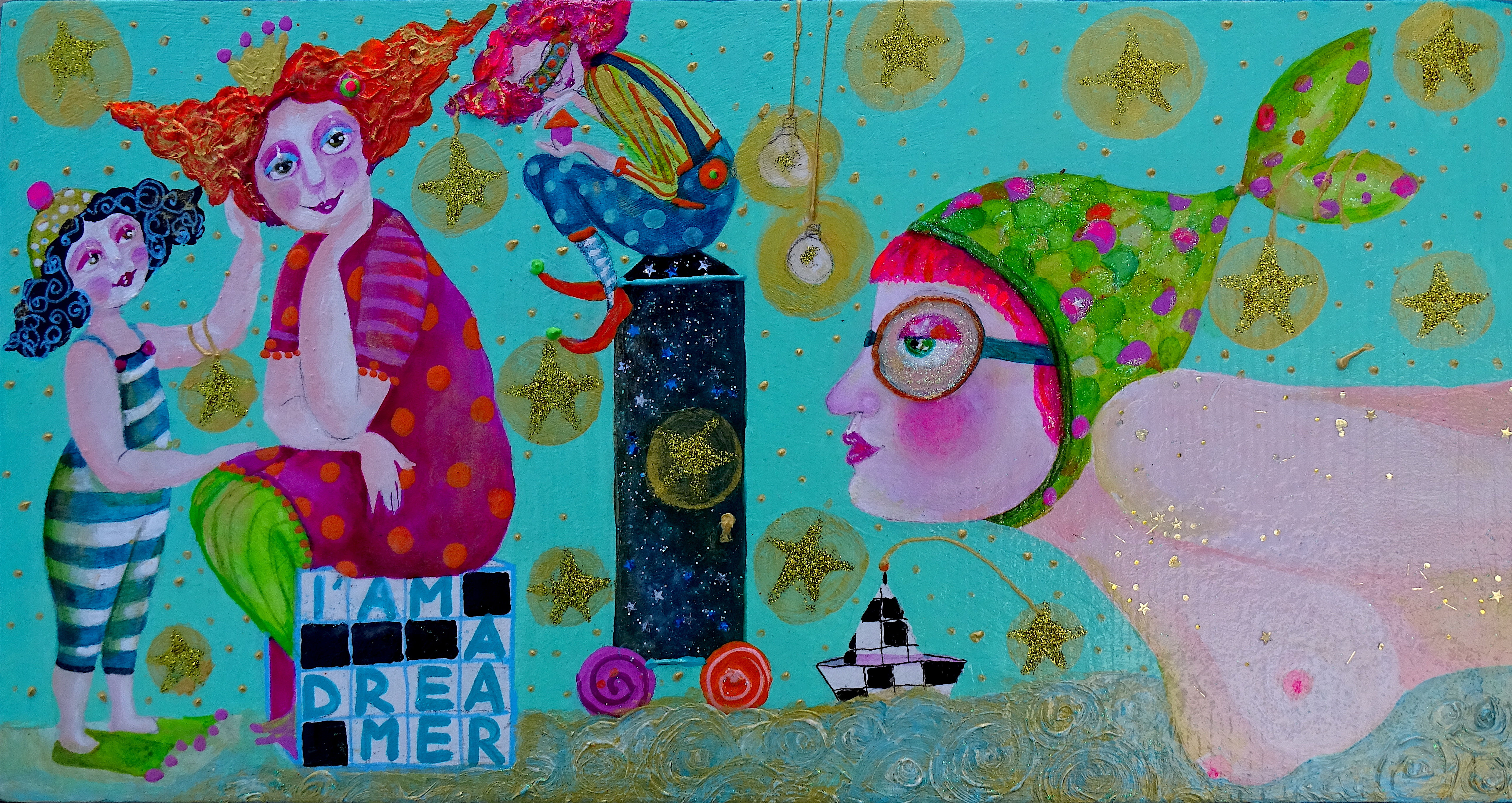 Opera su legno - I'am a dreamer