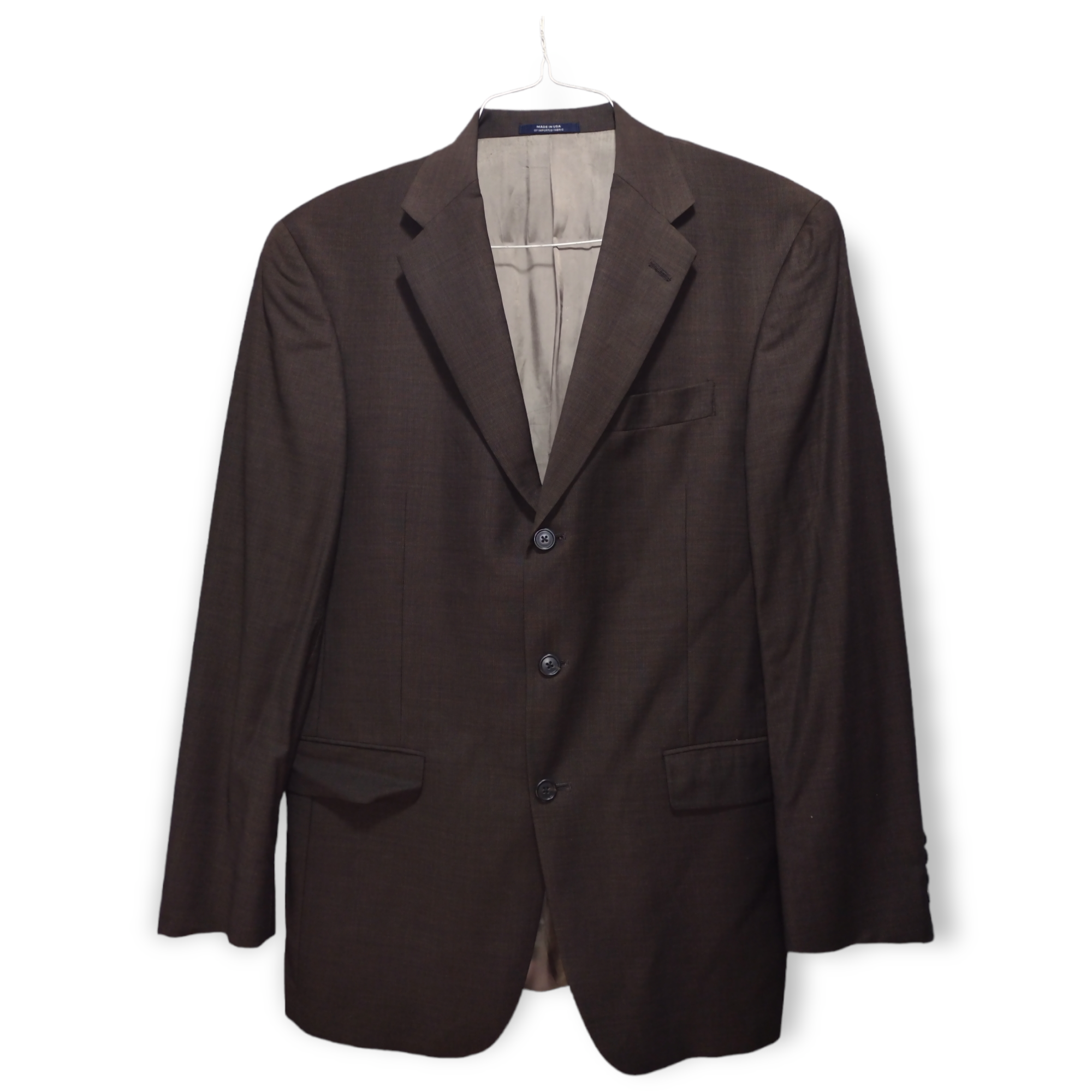 Blazer Hart Schaffner Marx Verde Oliva 40R