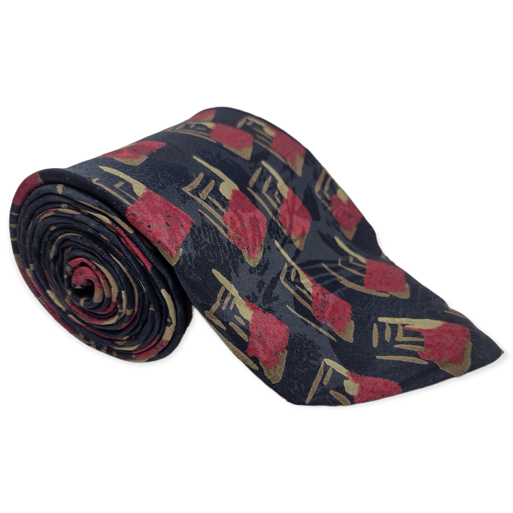 Corbata Stafford Clásica Seda Negra