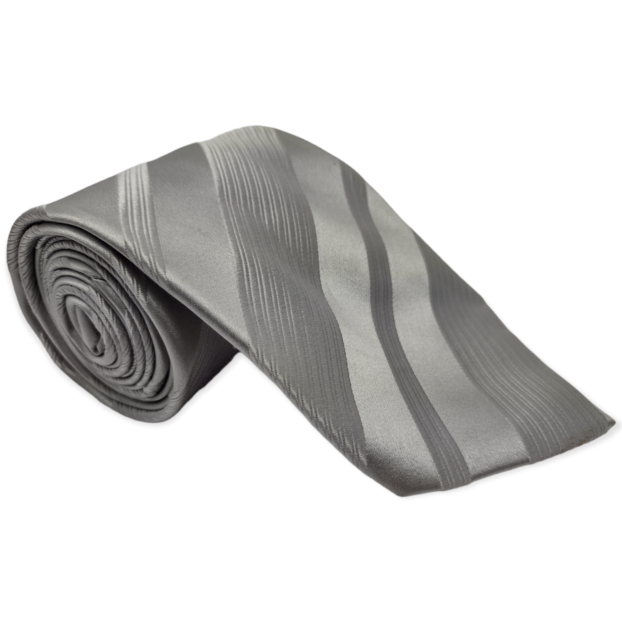 Corbata Donald J Trump Clásica Seda Plata