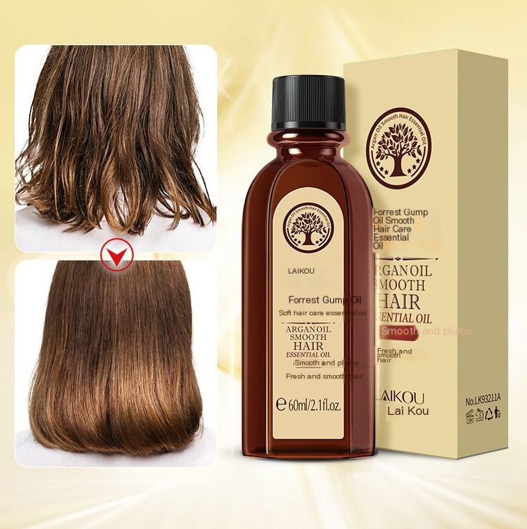 Argan Oil Hair Serum for Smooth and Frizz-Free Hair