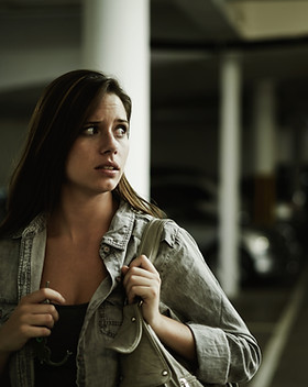 Woman Stalked in Garage