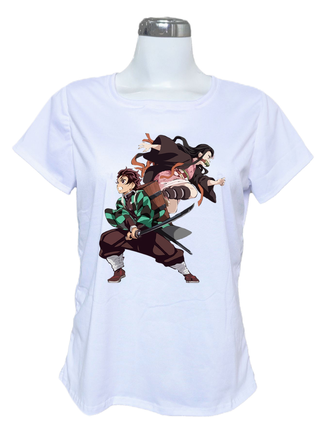 PlayeraDemon Slayer Tangiro Nezuco combate