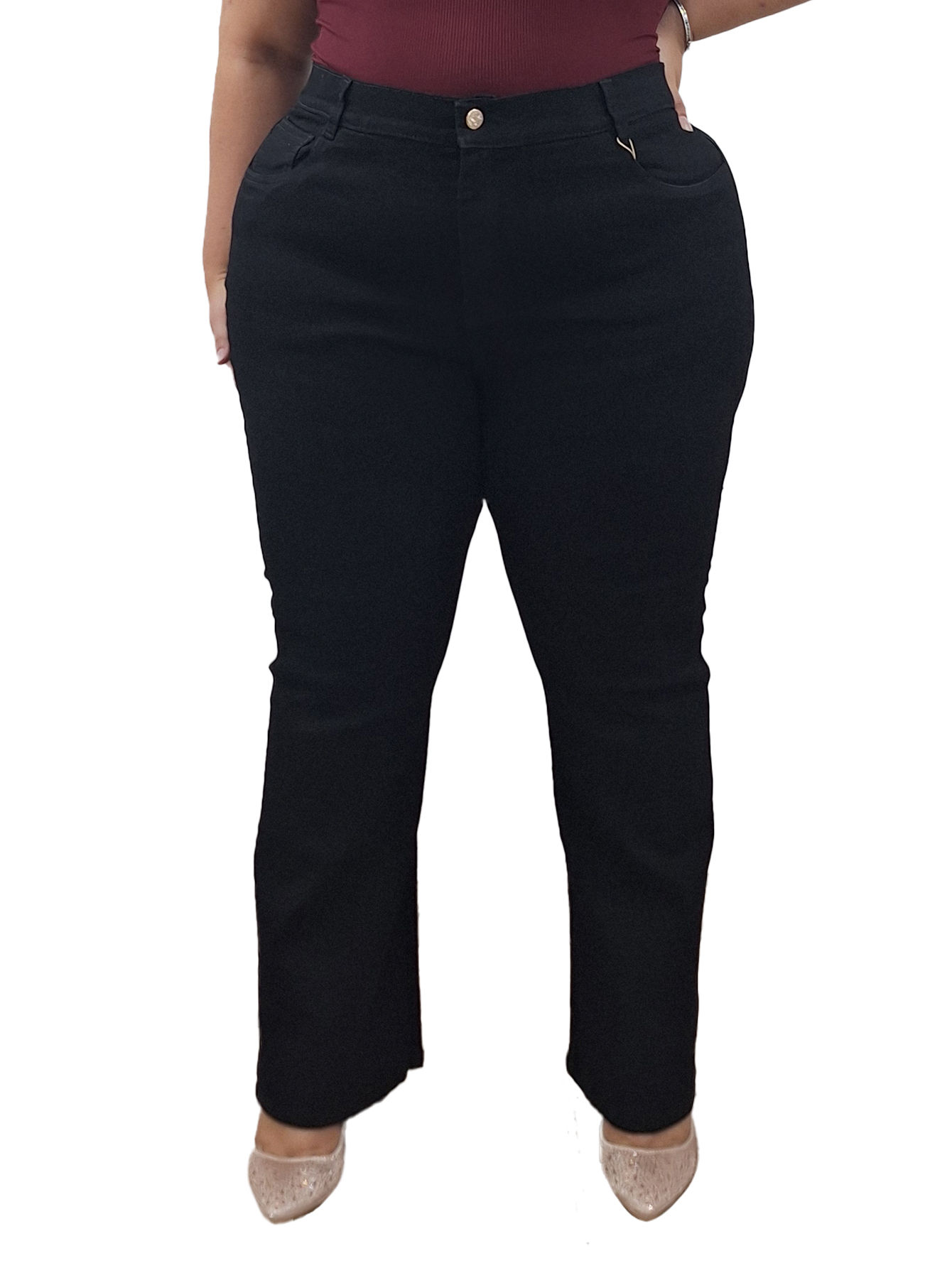 Pantalón Alicia recto negro