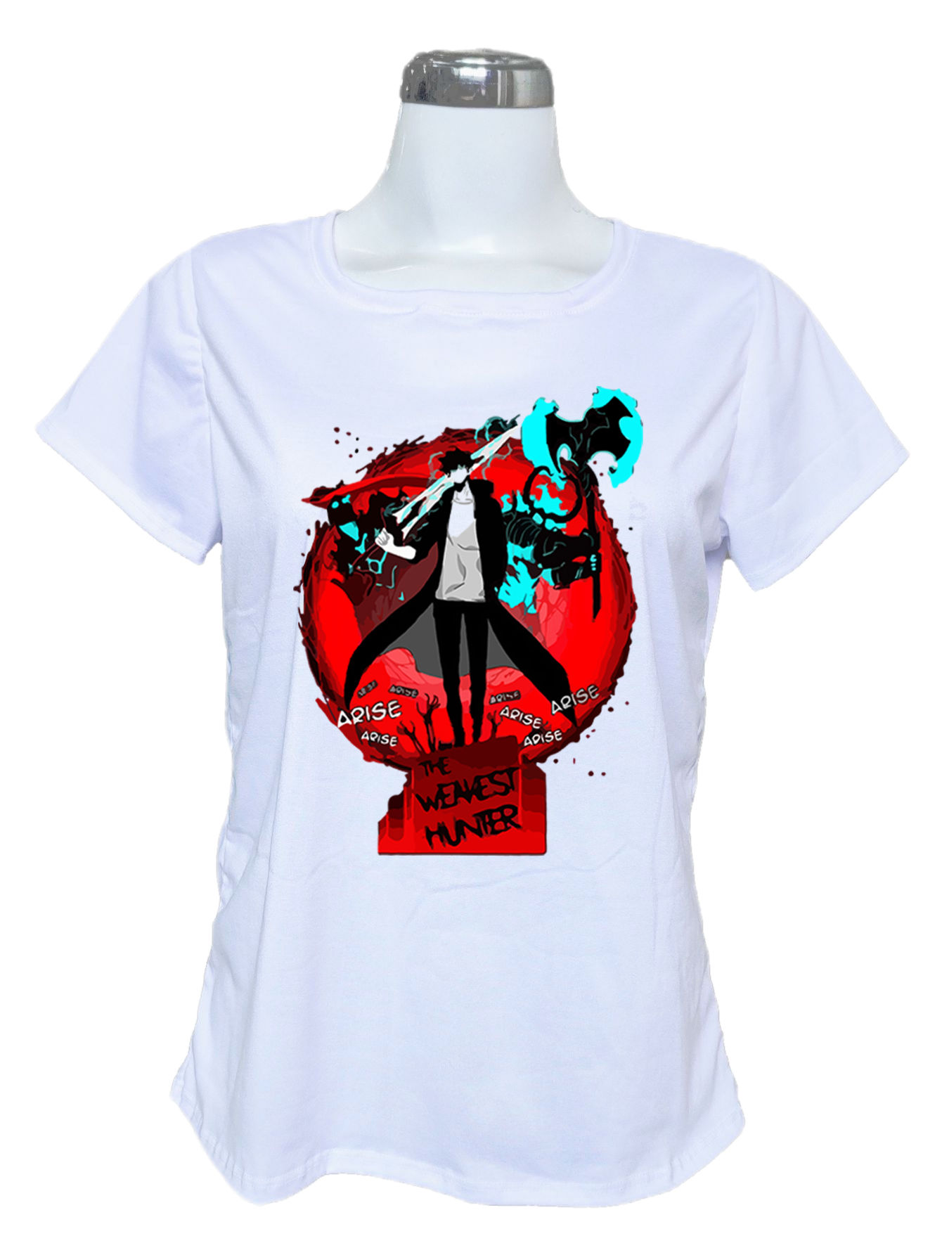 Playera Solo leveling Jin woo the weakest hunter