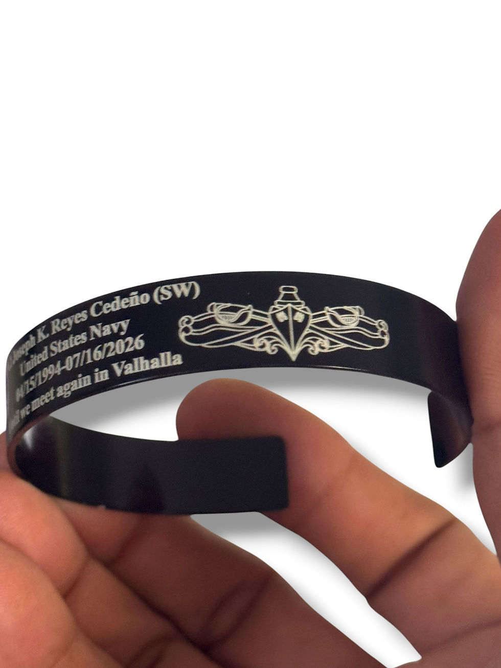 Thumbnail: MA2 Joseph K. Reyes Cedeño Navy Memorial Bracelet