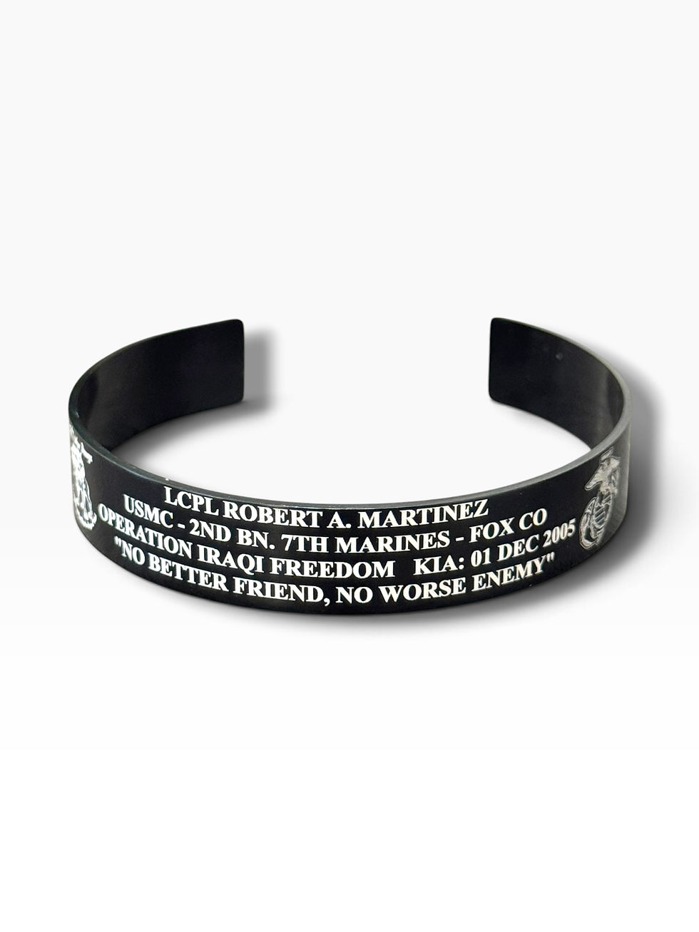 Thumbnail: LCpl Robert A. Martinez Memorial Tribute Bracelet