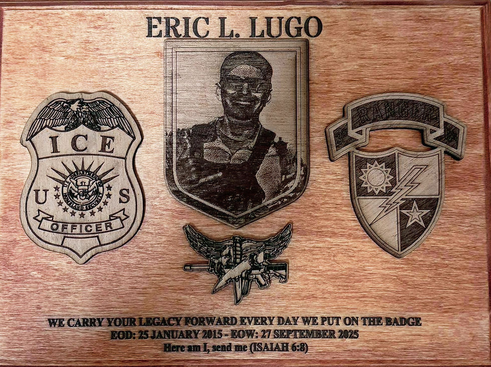 Custom Military Plaques