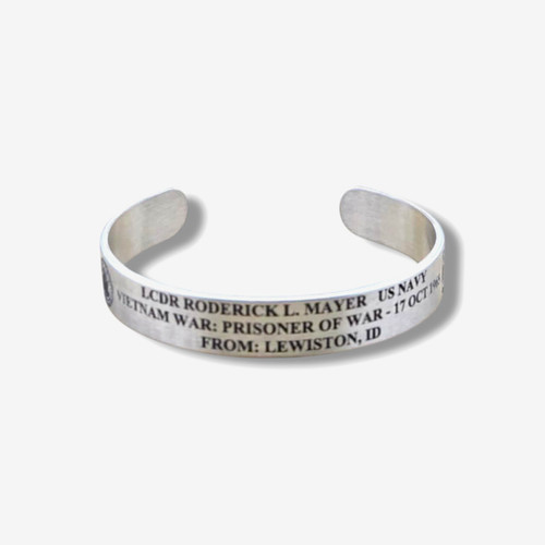 POW MIA Memorial Bracelet – Never Forgotten Tribute