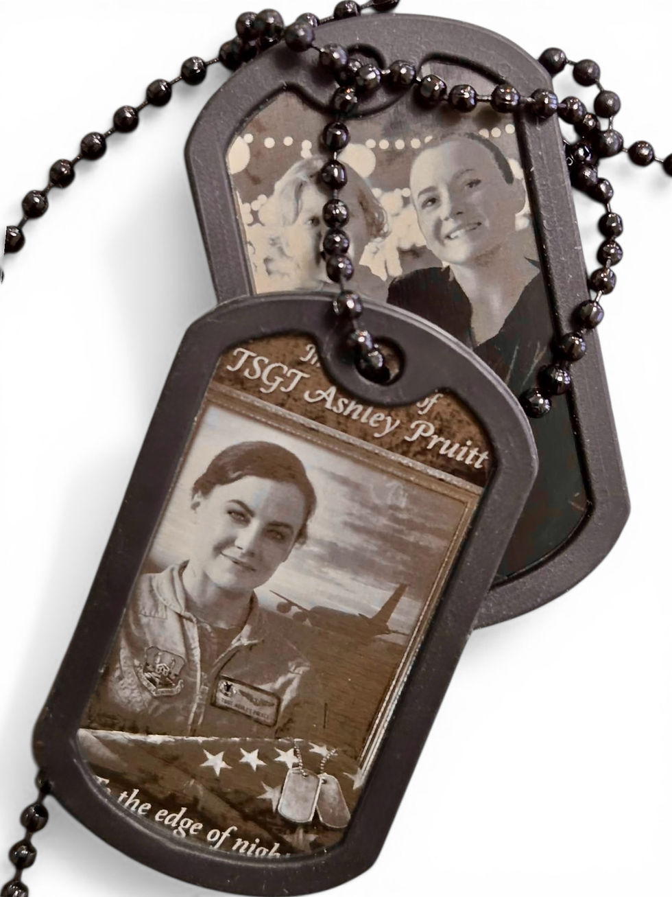 Thumbnail: Custom Engraved Military Dog Tags | Memorial & Tribute Dog Tags