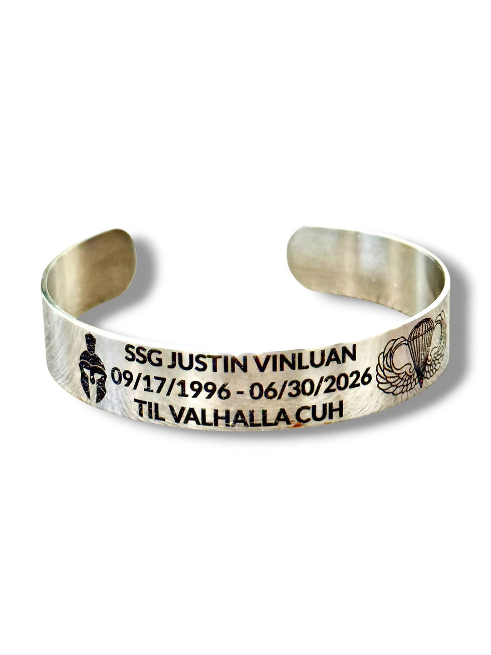 Thumbnail: SSG Justin Vinluan Memorial Bracelet | U.S. Army Airborne Tribute