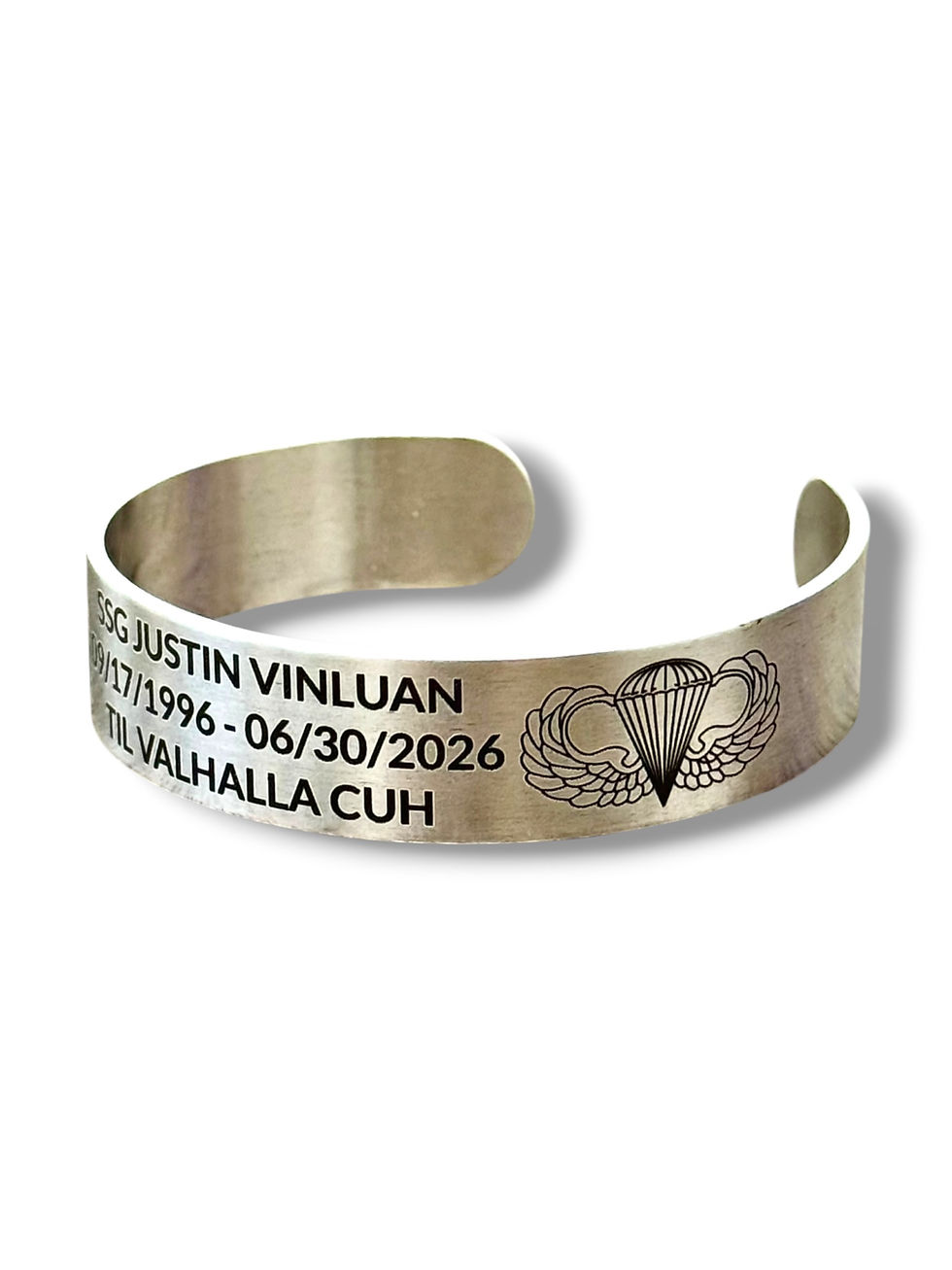 Thumbnail: SSG Justin Vinluan Memorial Bracelet | U.S. Army Airborne Tribute