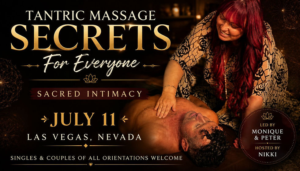 Vegas Tantric Massage Secrets for Everyone