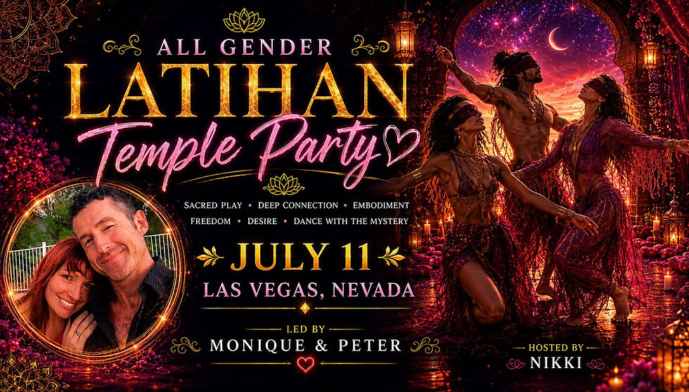 Vegas Latihan All Gender Temple Party w/Monique Darling & Peter Petersen