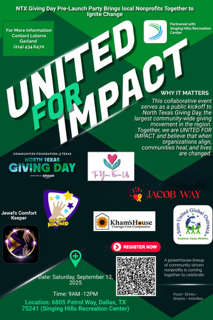 United for Impact - NTX Giving Day Pre Launch Kickoff Party