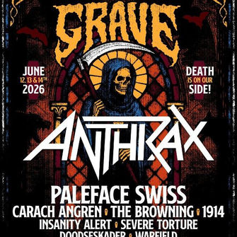 Nieuws | Anthrax op Into The Grave 2026