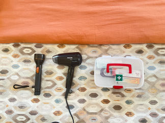 Goa vacation rental showcasing bright interiors and tasteful decor