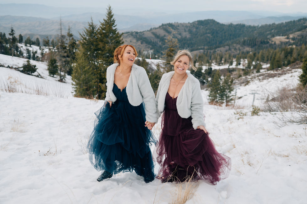 Winter Portrait Session at Bogus Basin | Boise Family Photographer | Bogus Basin photos