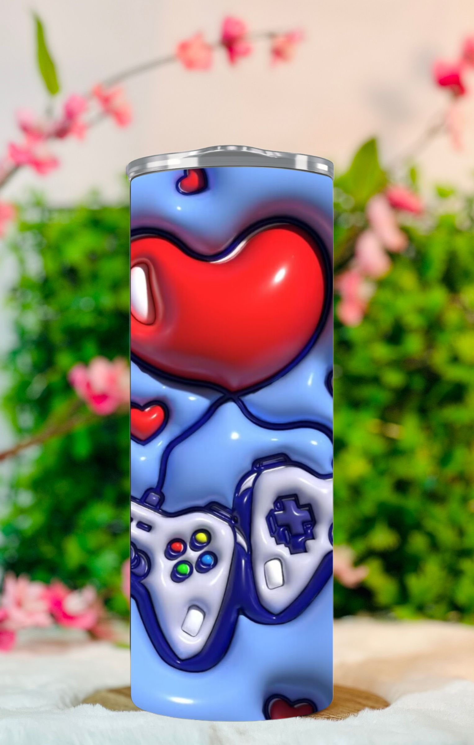 Cute Gamer Controllers 3D Puffy