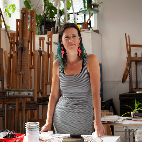 Jill M Boualaxai at Look and Draw Studio