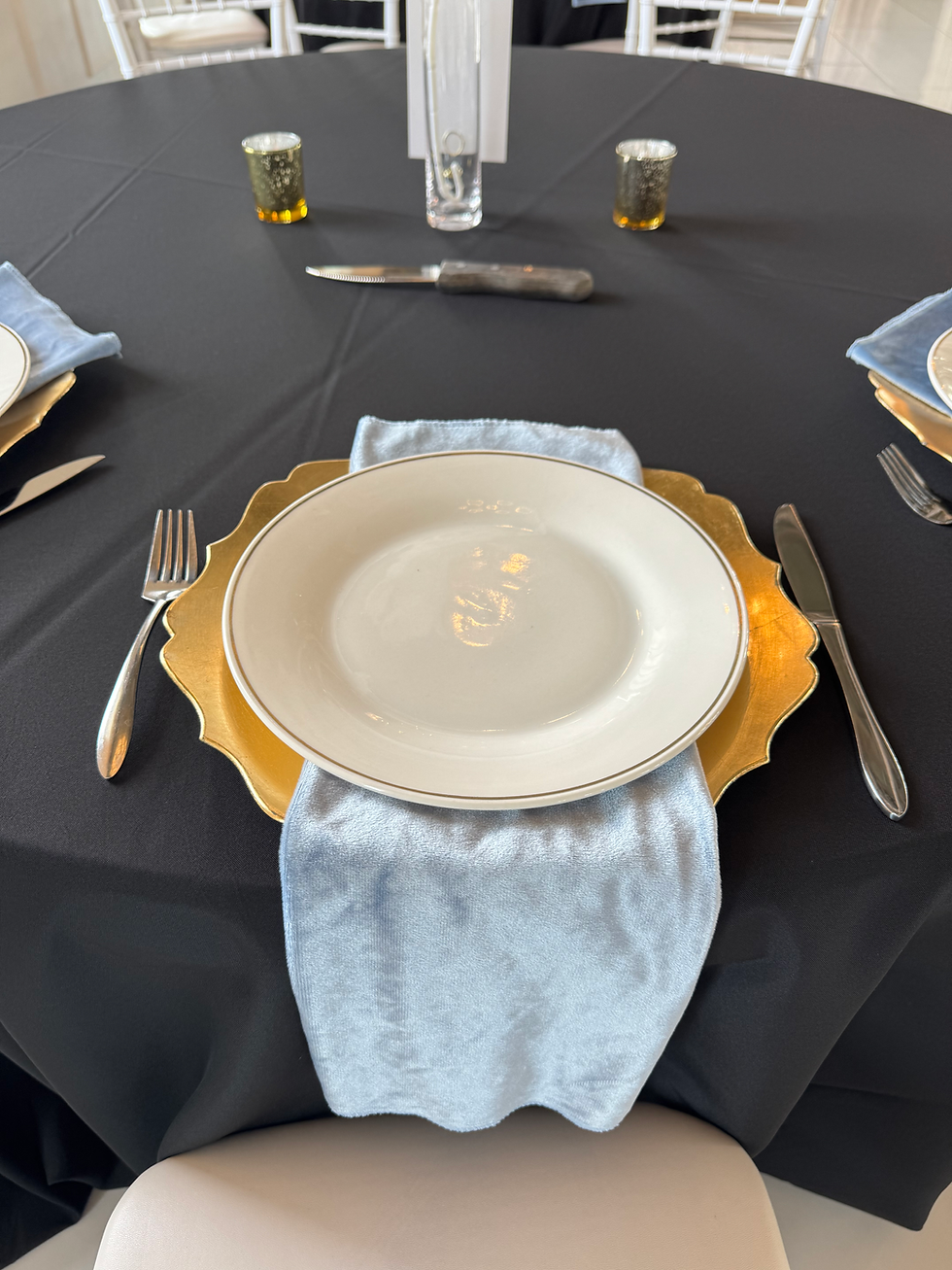 Thumbnail: Blue Velvet Napkins