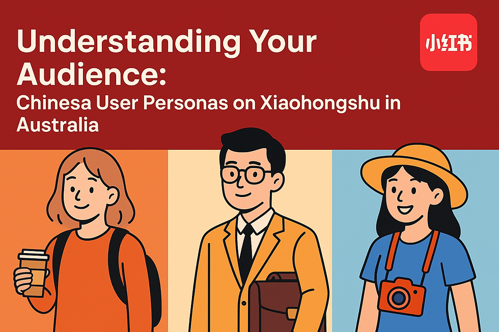 Part 12 – Understanding Your Audience: Chinese User Personas on Xiaohongshu in Australia