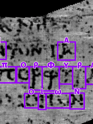 Artificial intelligence aids researchers in deciphering ancient scrolls preserved since the eruption of Vesuvius in AD 79.