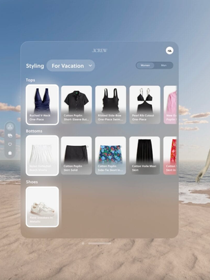 J.Crew Dives Deeper into the Metaverse: Unveils Styling App for Apple Vision Pro