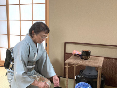 春日井市 茶道教室 初風炉のお茶事その6
