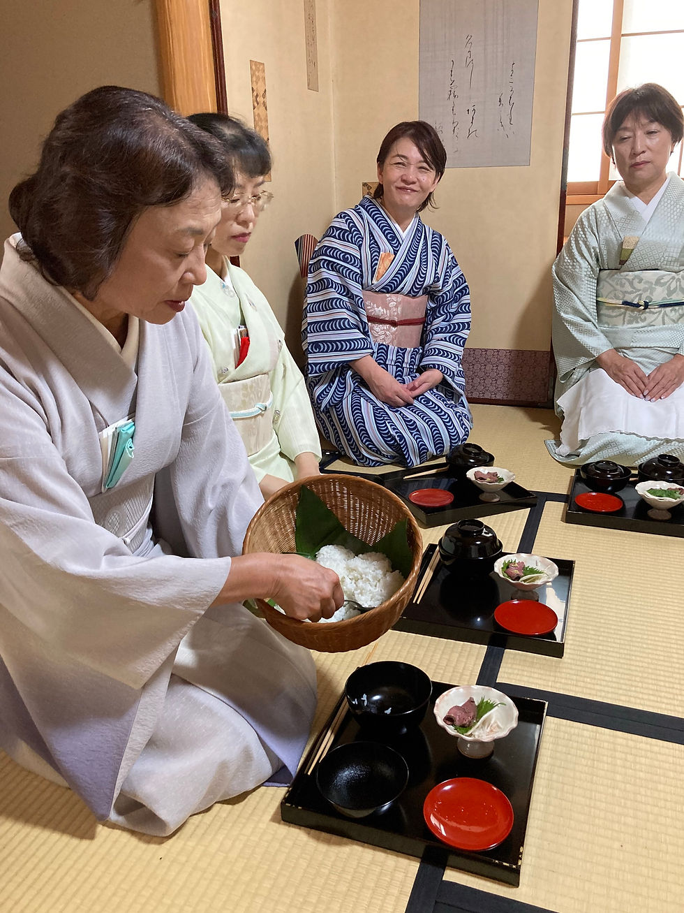 春日井市　茶道教室　男の茶事その3