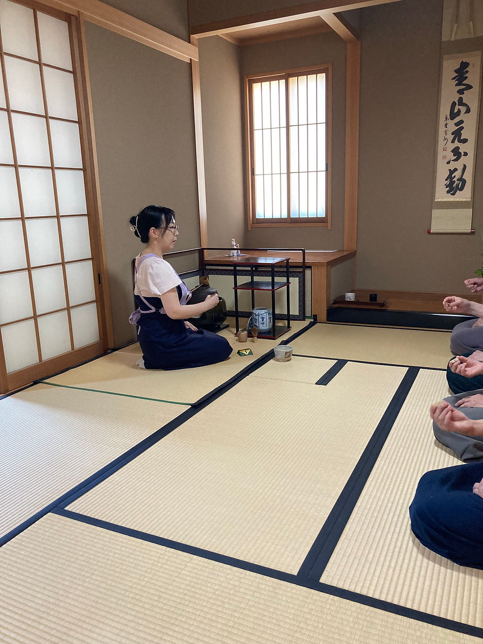 春日井市　茶道教室　花月のお稽古