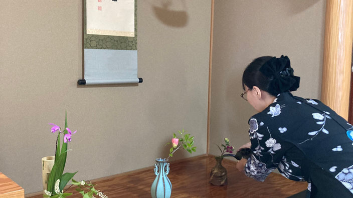 春日井市　茶道教室　花月のお稽古