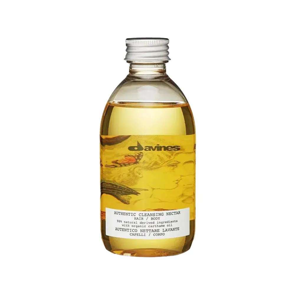 Shampoo Capilar e Corporal Davines Authentic Cleansing Nectar 280 ml