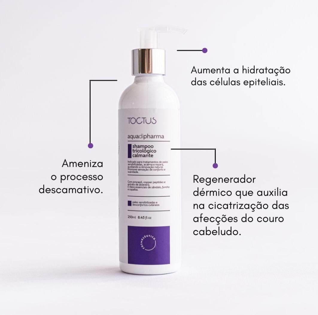 AQUADIPHARMA SHAMPOO TRICOLOGICO CALMANTE 250ML