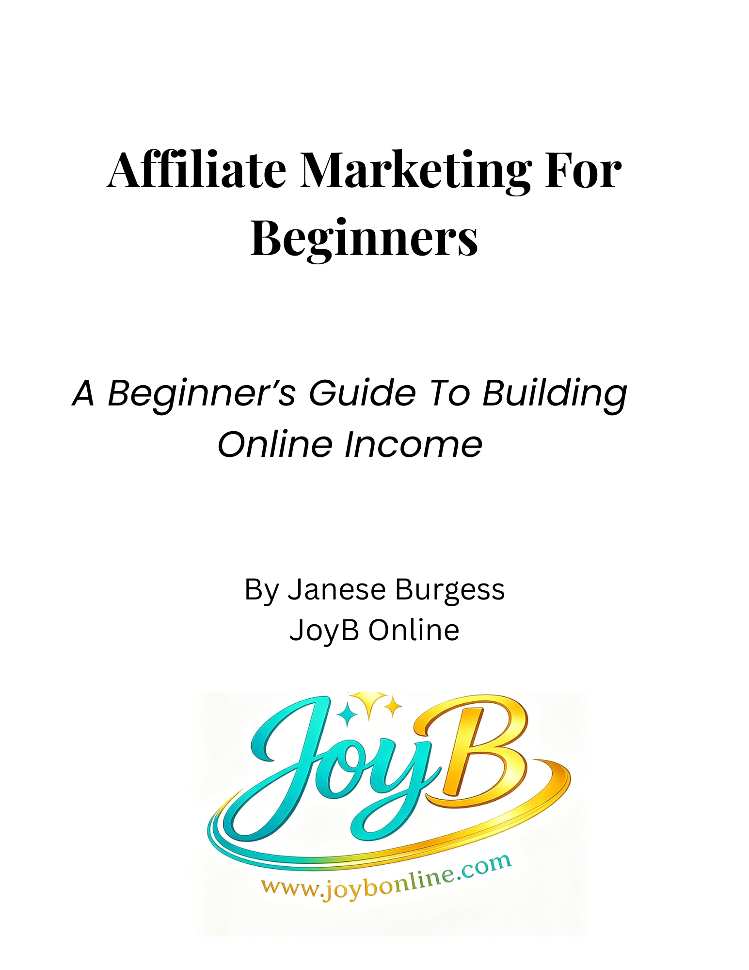 Affiliate Marketing for beginners